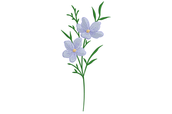 Blue Wildflowers Embroidery Review