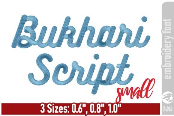 Bukhari Script Embroidery Font - Small Review