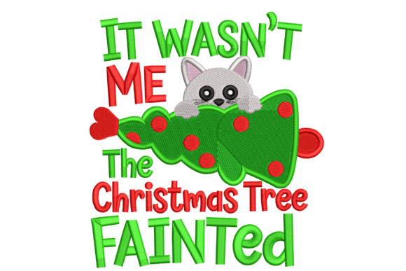 Cat Christmas Tree Fainted Review