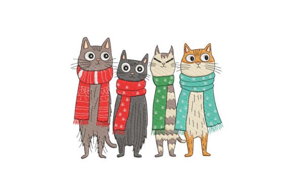 Cat Squad Christmas Embroidery Review