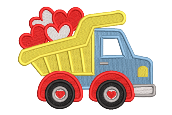 Dump Truck of Hearts Embroidery Review