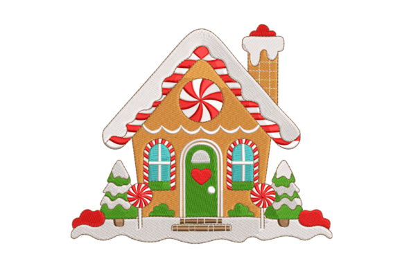 Gingerbread House – Christmas Embroidery Review