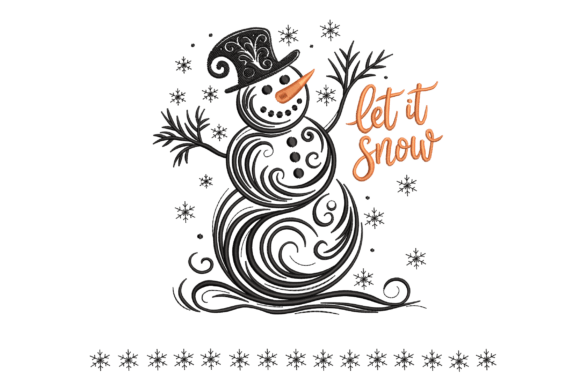 Let It Snow Swirl Snowman Review