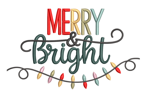 Merry Bright Embroidery Design Review