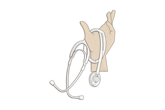 Stethoscope Hand Embroidery Design Review